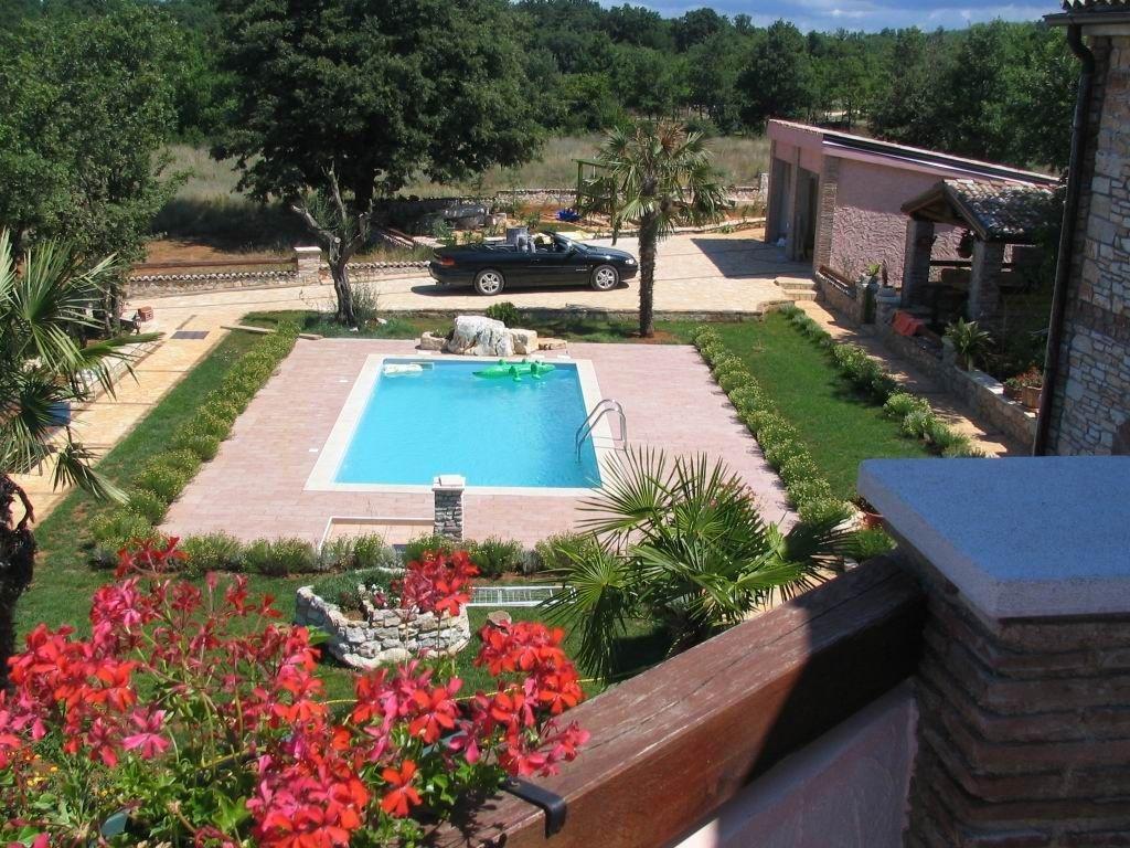 Villa In Funtana With Private Tenniscourt Exterior foto